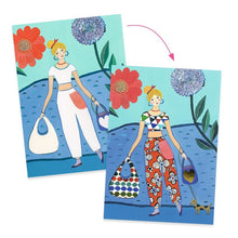 Djeco - Wax Trend Fashion Patterned Collage