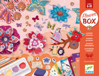 Djeco The Flower Garden Multi Craft Set