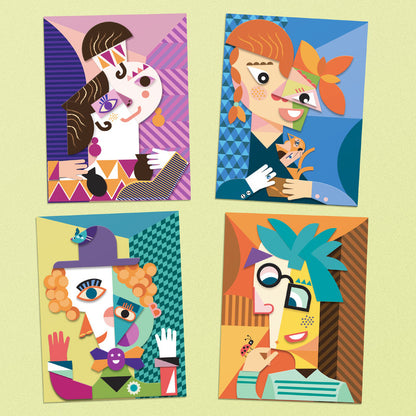 Djeco - Inspired By Pablo Picasso - Square Heads
