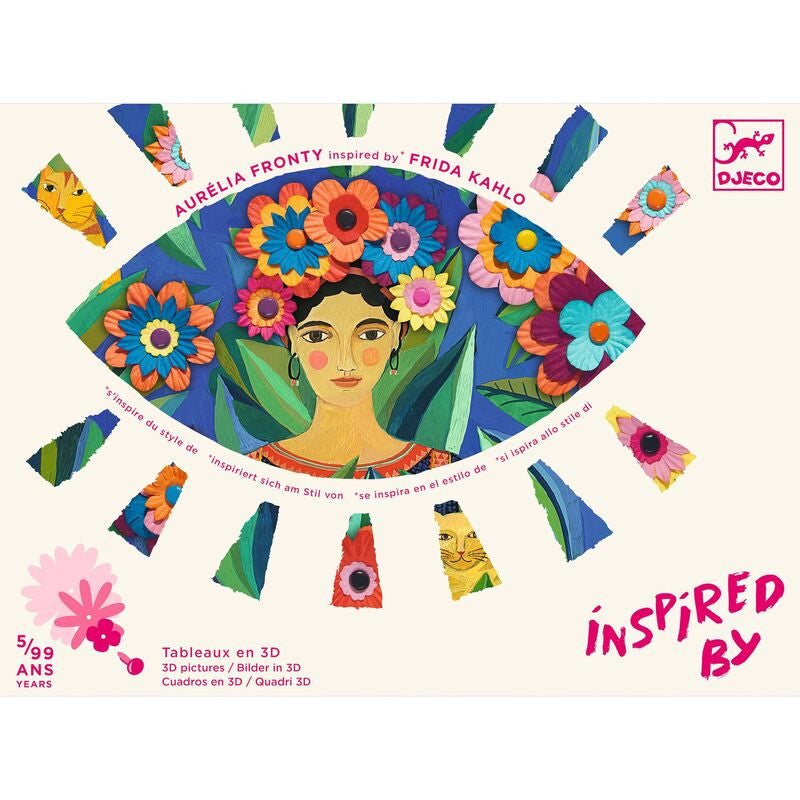Djeco - Inspired By Frida Kahlo Coyoacan  - 3D Pictures