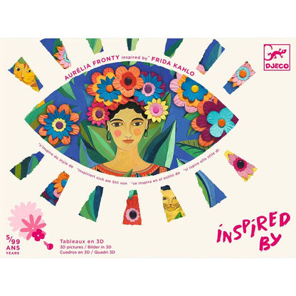 Djeco - Inspired By Frida Kahlo Coyoacan  - 3D Pictures