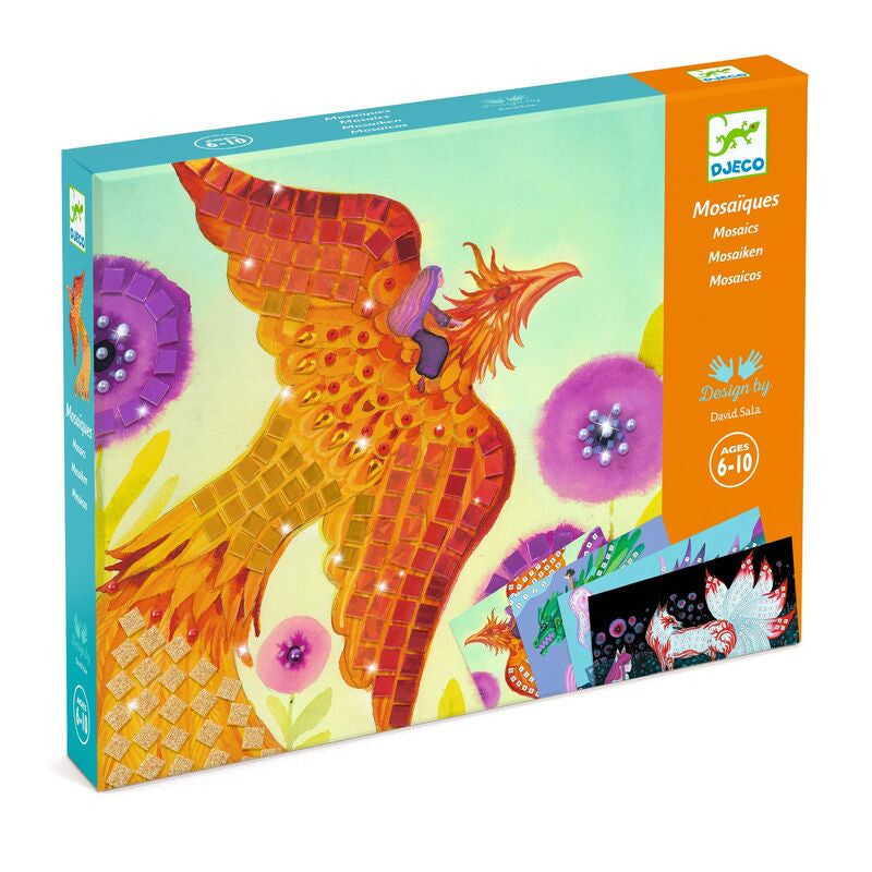 Djeco - Mythical Creatures Collage Mosaic Set