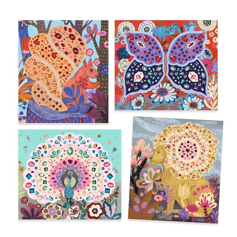 Djeco -  Artistic Strass - Wild Beauty