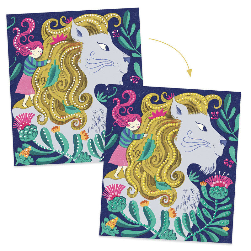 Djeco -  Artistic Diamond - Mythical Creatures