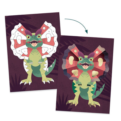 Djeco - Jurassic Foil Pictures 9518
