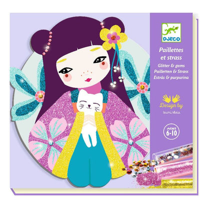 Djeco - Onnanoko Glitter & Gem Boards
