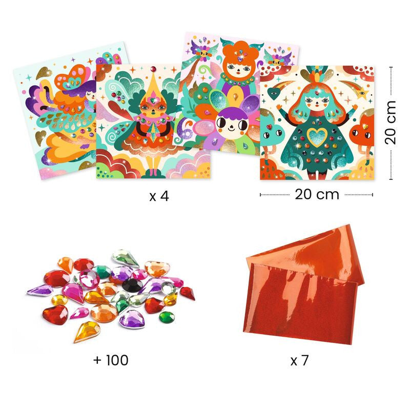 Djeco - Metal and Gems Harmony Pictures