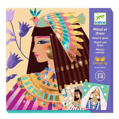 Djeco - Metal and Gems Precious Foil Pictures