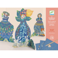 Djeco - Pretty Dresses Sculpture Scratch Cards