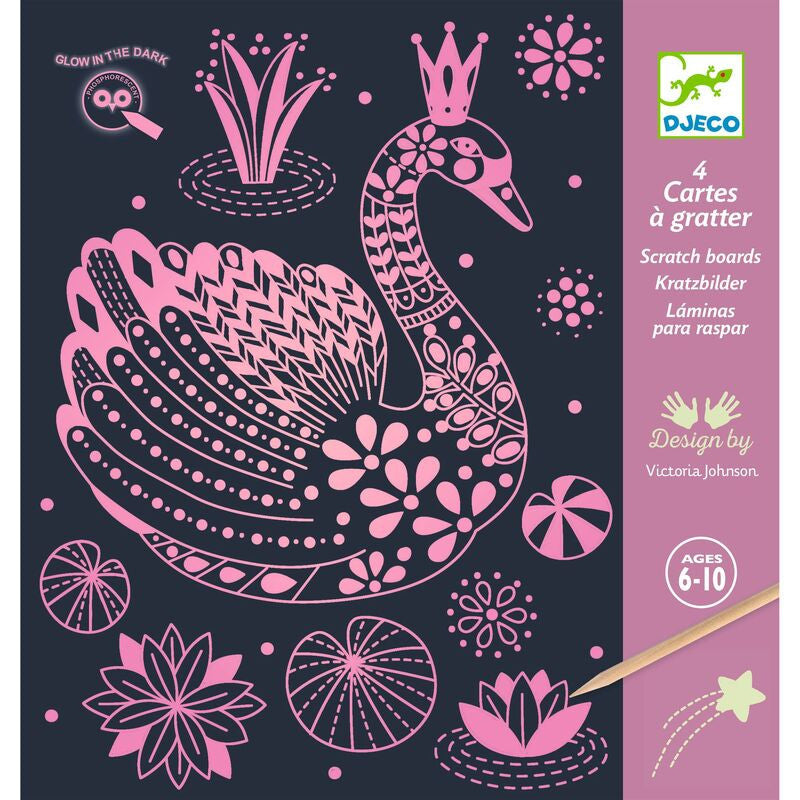 Djeco - Wonderful World Scratch Cards