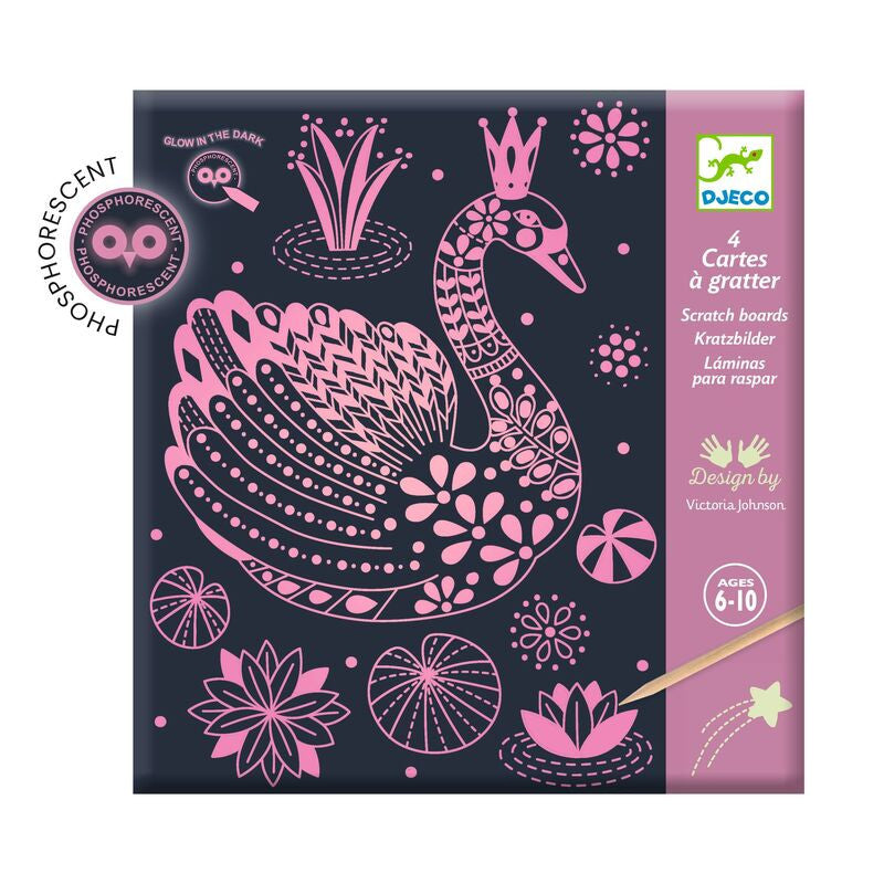 Djeco - Wonderful World Scratch Cards