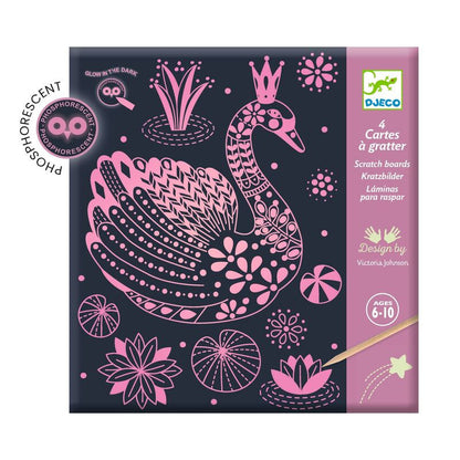 Djeco - Wonderful World Scratch Cards