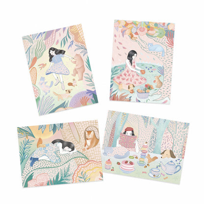 Djeco - The Picnic Scratch Cards