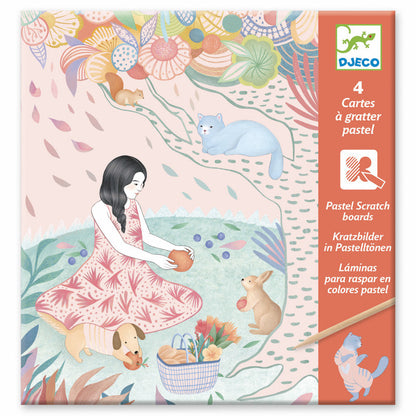 Djeco - The Picnic Scratch Cards
