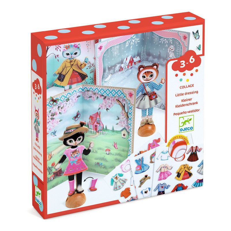 Djeco - Little Wardrobe Collage Set