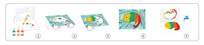 Djeco - Squirt & Spread Painting Set