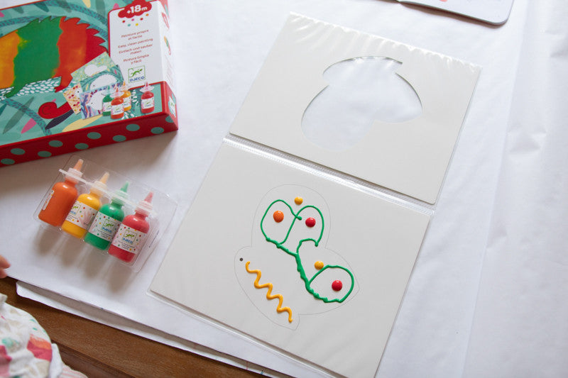 Djeco - Squirt & Spread Painting Set