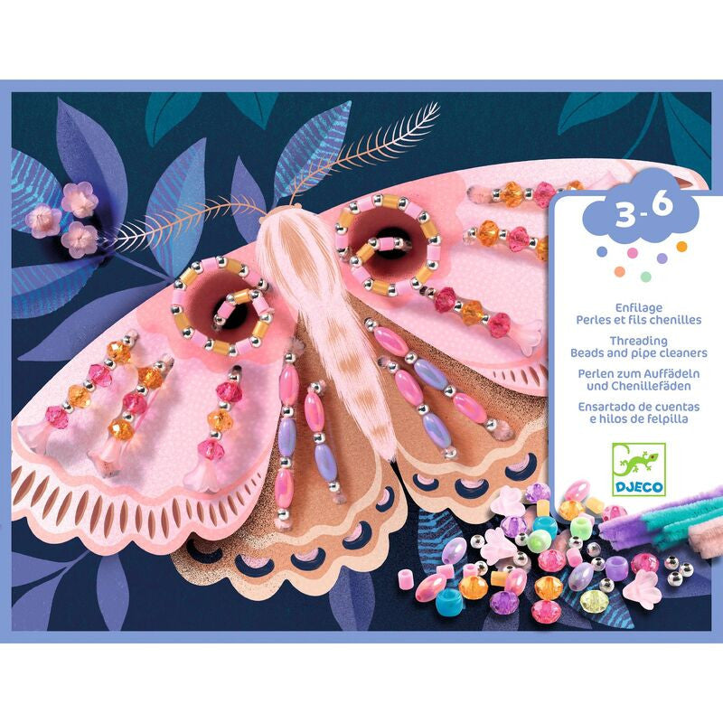 Djeco - Light up the Night Threading Set