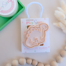 Play Sense - Eco Playdough Stamp - Stegosaurus Beige