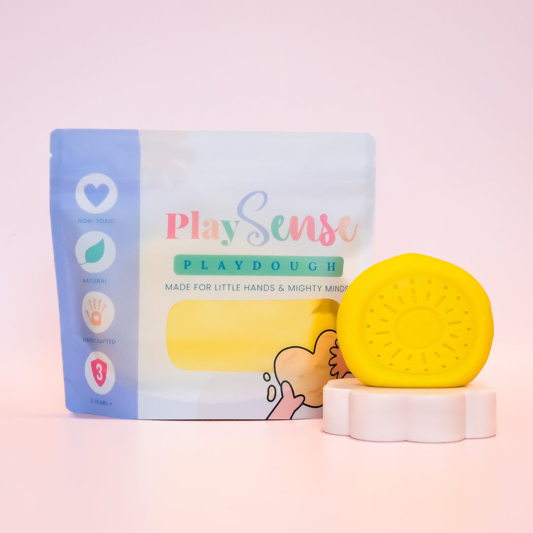 Play Sense - Dough - Pastel Yellow Banana Paddlepop Scented