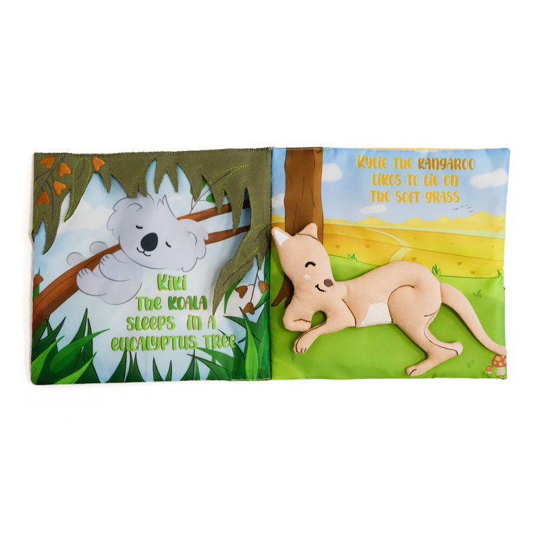 Tikiri - Kiki and her Bush Friends Fabric Book