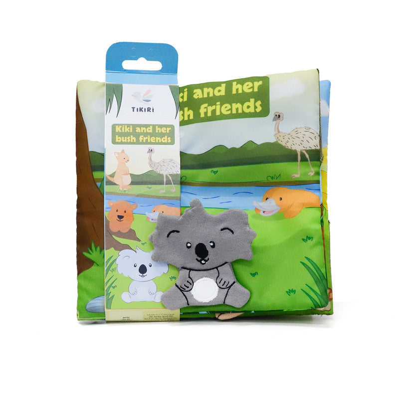 Tikiri - Kiki and her Bush Friends Fabric Book