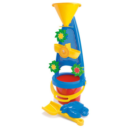 Dantoy - Classic Sand & Water Wheel with Bucket Set 4pcs