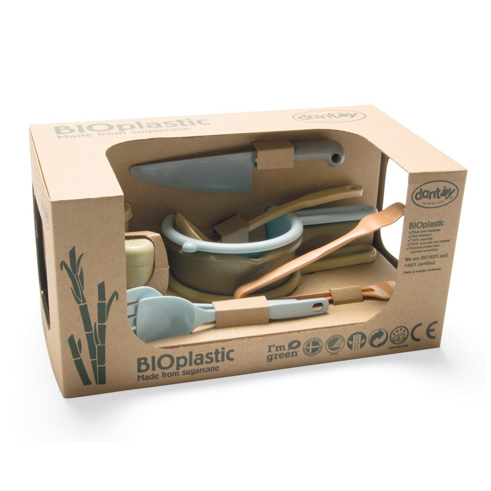 Dantoy - BIOplastic Kitchen Set 12pcs