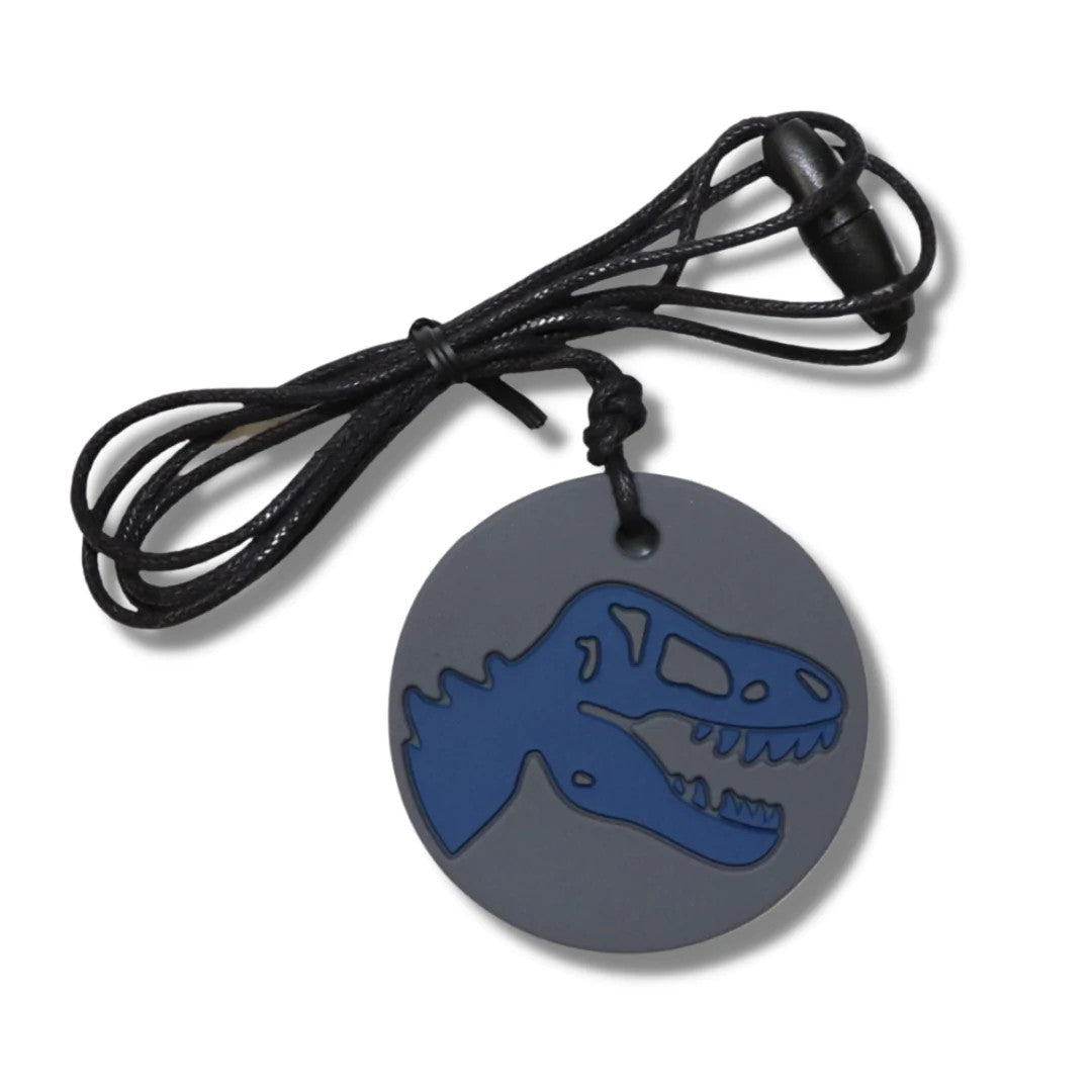 Jellystone Chewelry - Dino Pendant - Grey