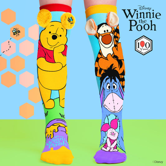 MADMIA Winnie the Pooh Socks novelty knee high socks