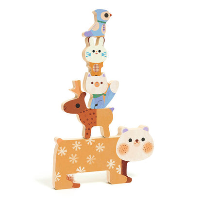 Djeco - WoodyStack Wooden Puzzle
