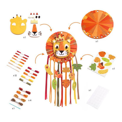 Djeco Do It Yourself - Little Lion Dreamcatcher