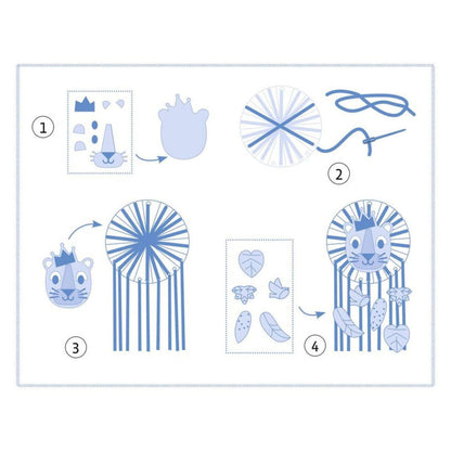 Djeco Do It Yourself - Little Lion Dreamcatcher