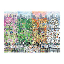Galison 1000pc - Michael Storrings Dog Park in Four Seasons Puzzle