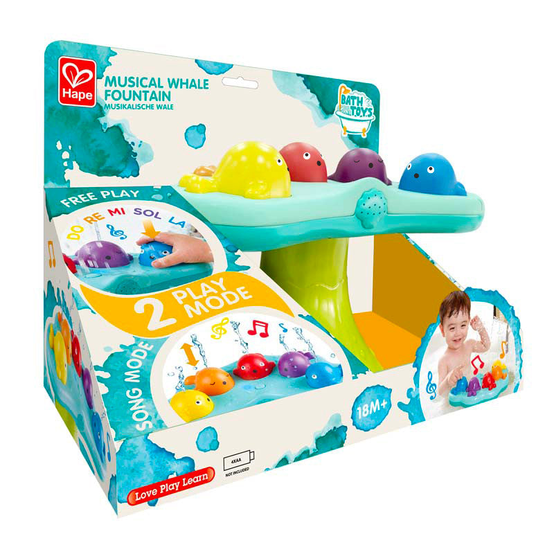 Hape Bath - Musical Whale Fountain