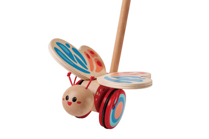 Hape Butterfly Push & Pull Toy