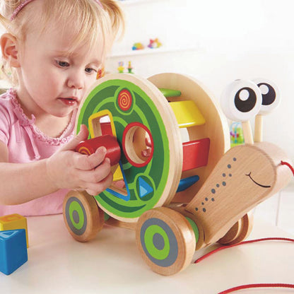 Hape - Walk-A-Long Snail