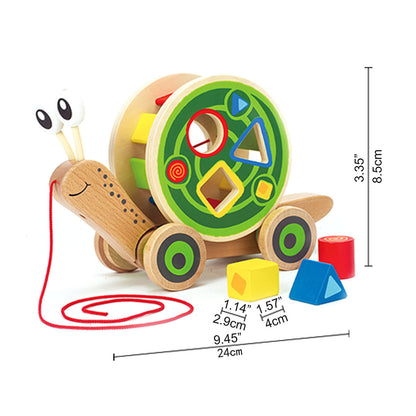 Hape - Walk-A-Long Snail