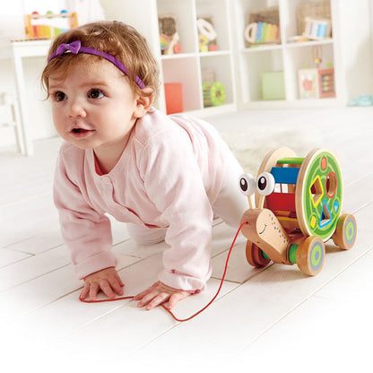 Hape - Walk-A-Long Snail