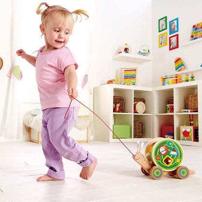 Hape - Walk-A-Long Snail