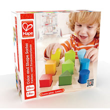 Hape - Colour and Shape Sorter