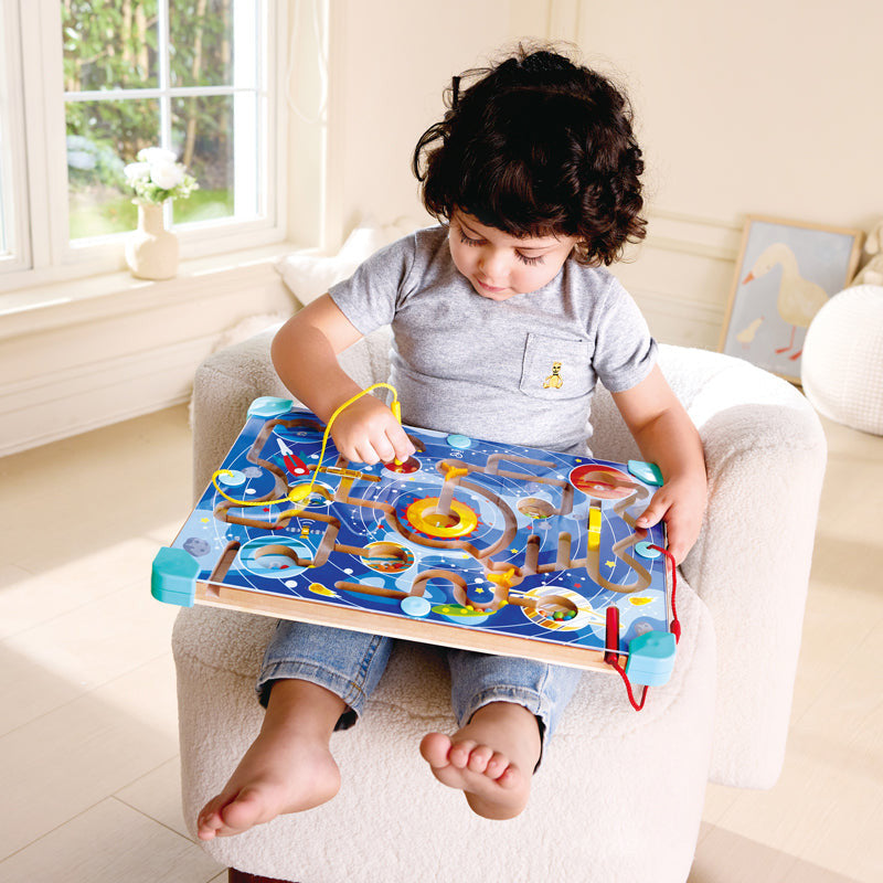 Hape - Space Maze & Tangram Board
