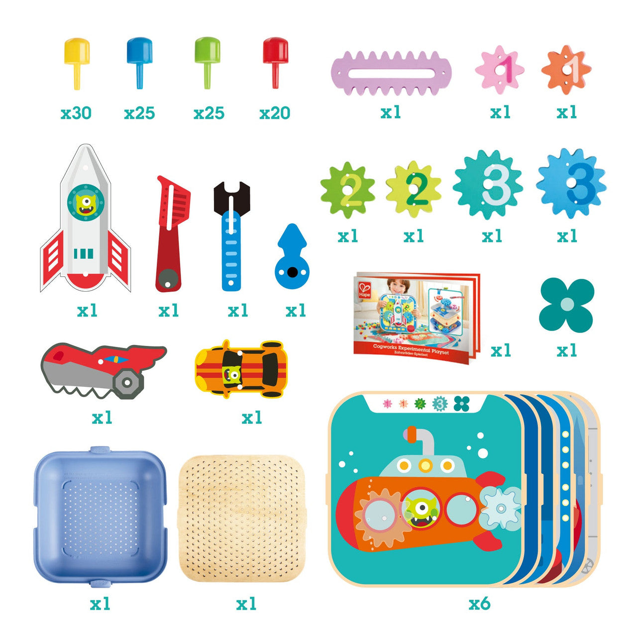 Hape Cogworks Experimental Playset STEAM Toy