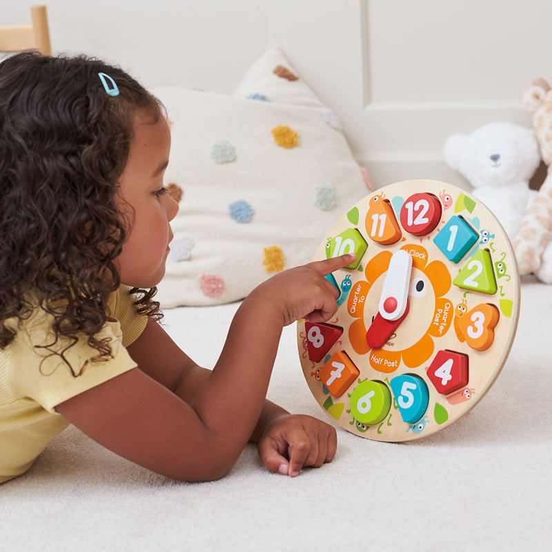 Hape - Chunky Clock Puzzle