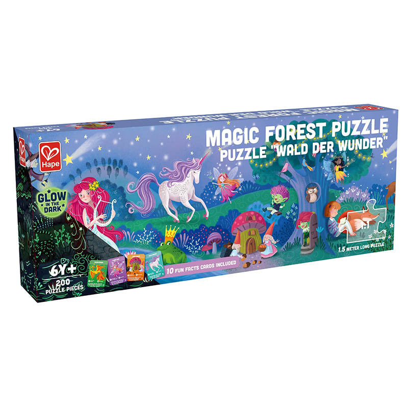Hape - Magic Forest 200pc Puzzle (1.5m Long)