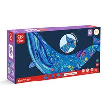 Hape - 200pc Humpback Whale Shimmer Floor Puzzle *Minor Box Damage*