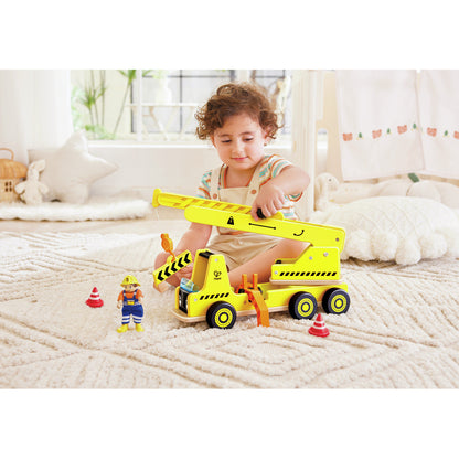 Hape Mobile Crane & Construction Set