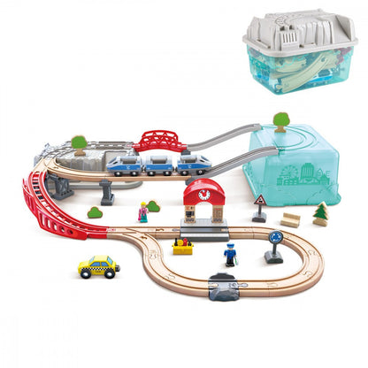 Hape Rail - City Train Bucket Set