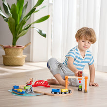 Hape Rail - Lift & Load Harbour  Set