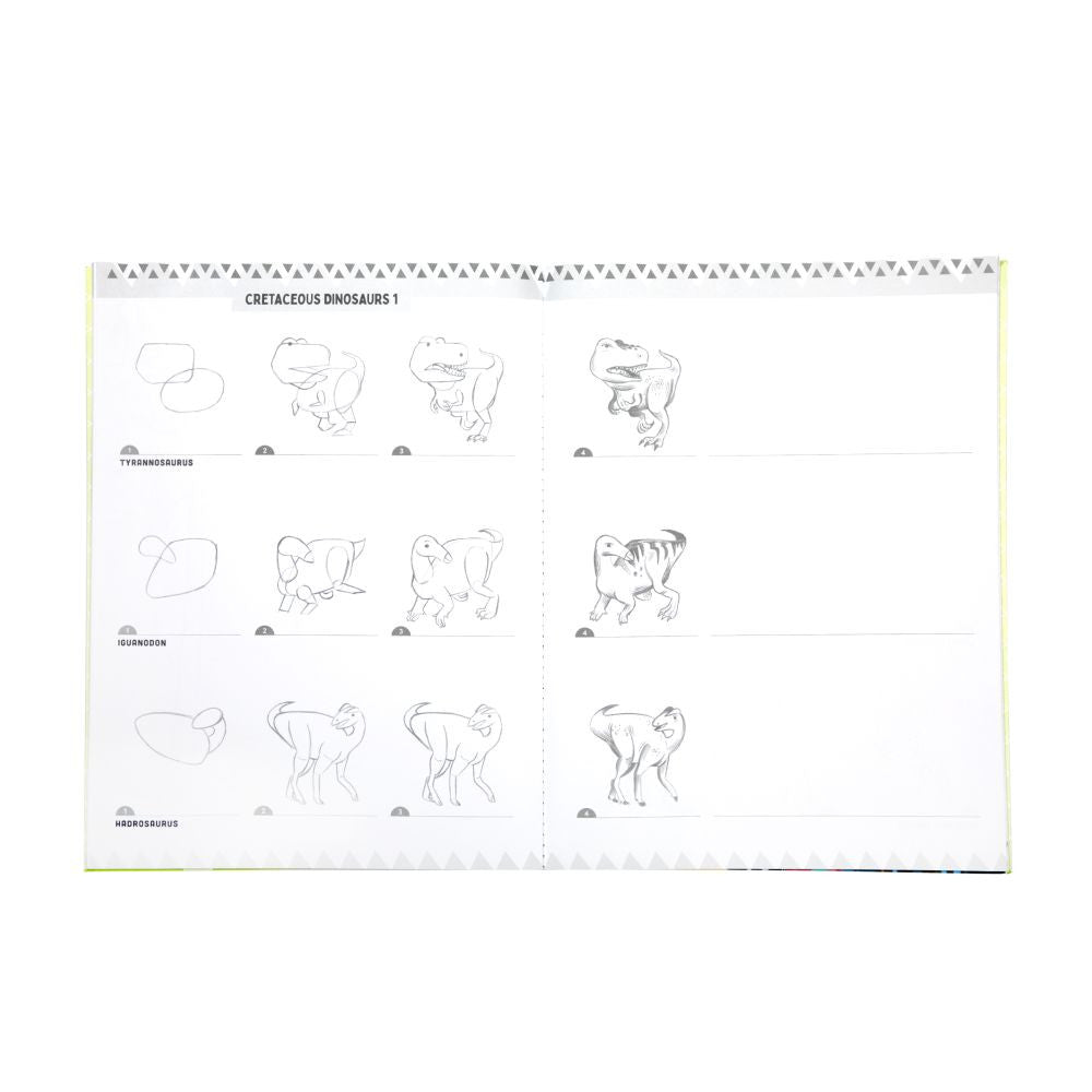 eeBoo - Learn to Draw - Dinosaurs